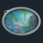 Blue Abalone Shell Belt Buckle<br><div class="desc">Exceptional photo of museum quality blue abalone shell.</div>