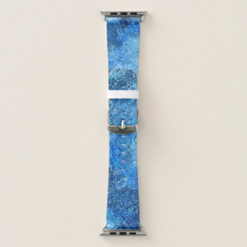 Blue Abstract Apple Watch Band