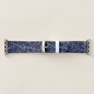 Blue Abstract Apple Watch Band