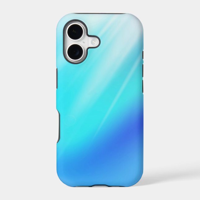 Blue Abstract Background Iphone Case (Back)