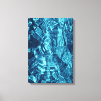 Blue Abstract Canvas Print