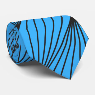 Blue Abstract Classic Neck Tie