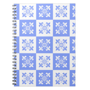 Blue Abstract design Notebook