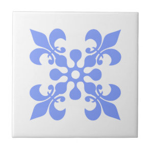 Blue Abstract design tiles