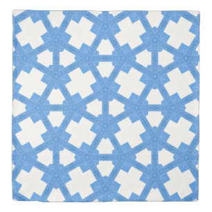 Blue Abstract Duvet Cover