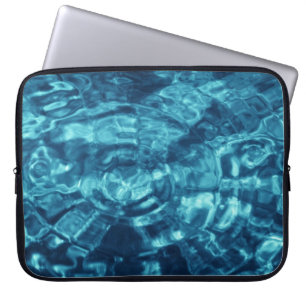 Blue Abstract Laptop Sleeve