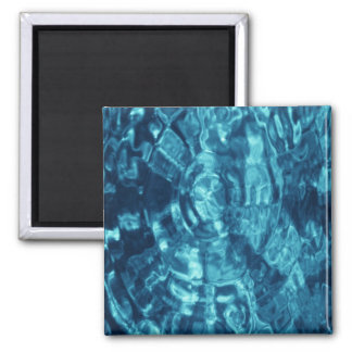 Blue Abstract Magnet