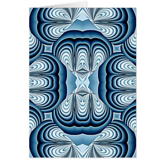 Blue Abstract Mirrors (Front)