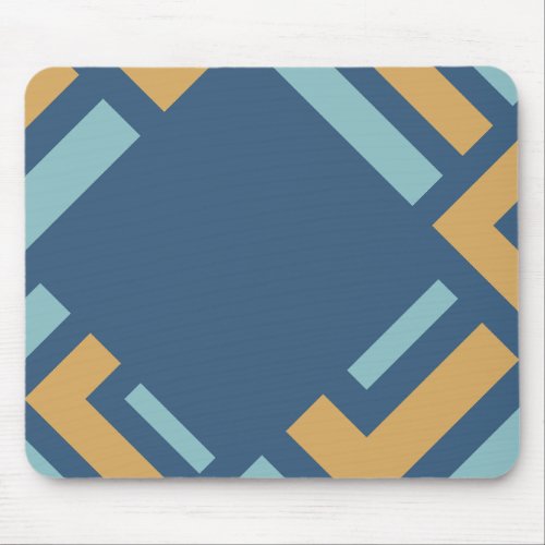 blue abstract mouse pad 