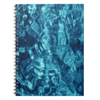 Blue Abstract Notebook
