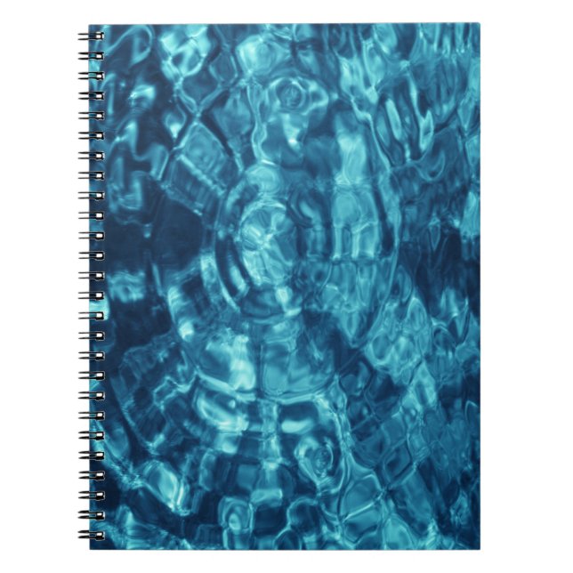 Blue Abstract Notebook (Front)
