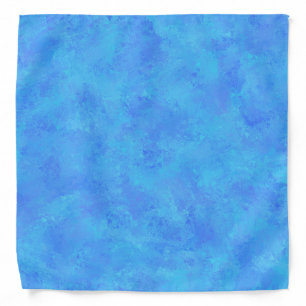 Blue Abstract Pattern Bandana