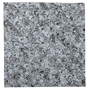 Blue Abstract Pattern Cloth Napkin