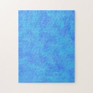 Blue Abstract Pattern  Jigsaw Puzzle