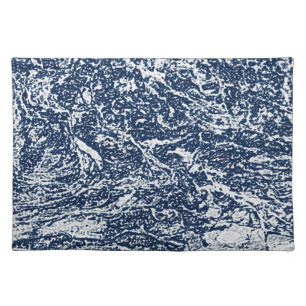 Blue Abstract Pattern Placemat