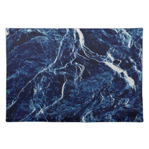 Blue Abstract Pattern Placemat