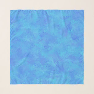 Blue Abstract Pattern Scarf