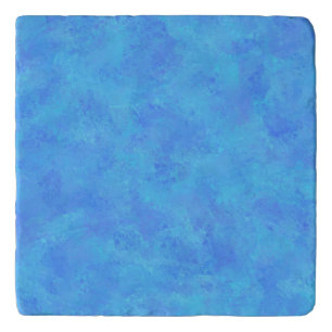 Blue Abstract Pattern Trivet