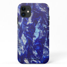 Blue Abstract Phone Case