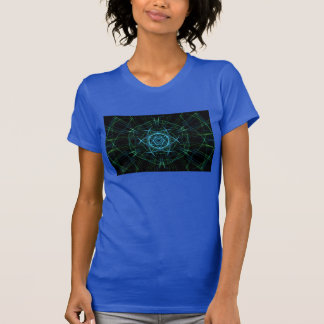 Blue Abstract Tee-Shirt T-Shirt