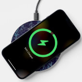 Blue Abstract Wireless Charger (Phone)