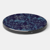 Blue Abstract Wireless Charger (Front 2)
