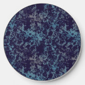 Blue Abstract Wireless Charger (Front)