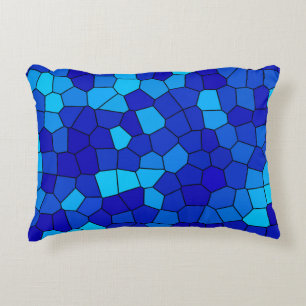 BLUE ACCENT PILLOW