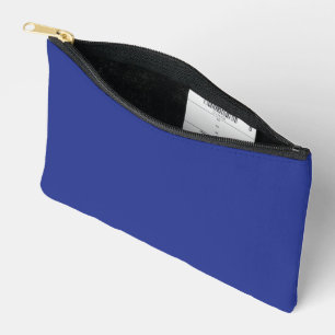 Blue Accessory Pouch   Chic Minimal Organizer