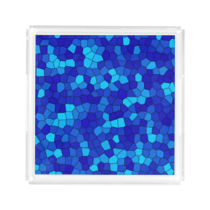 BLUE ACRYLIC TRAY