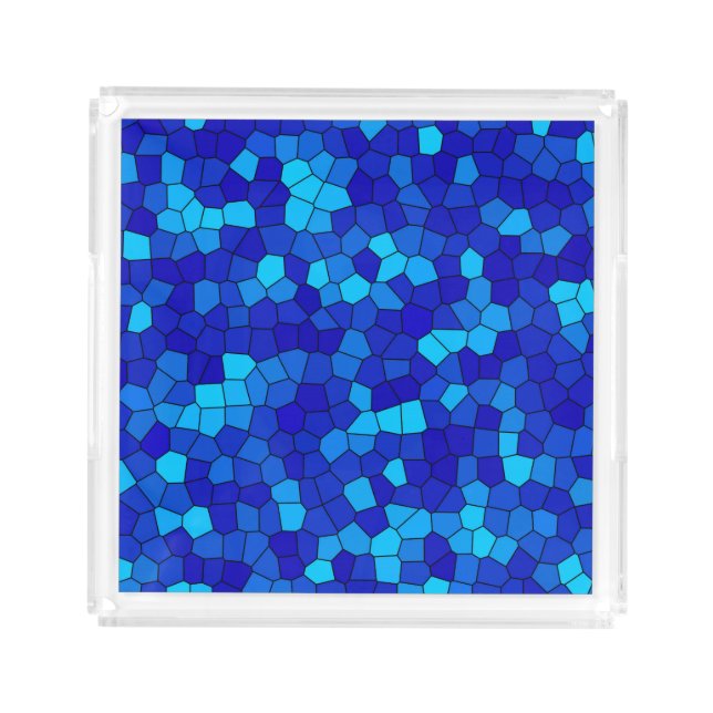 BLUE ACRYLIC TRAY (Front)