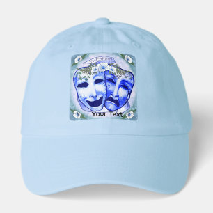 Blue Actor Masks Hat