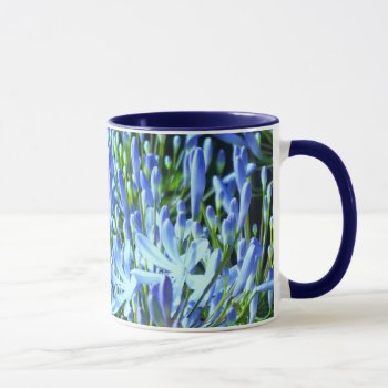 Blue Agapanthus  Mug by ggbythebay at Zazzle