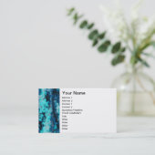 Blue Agate Business Card (Standing Front)