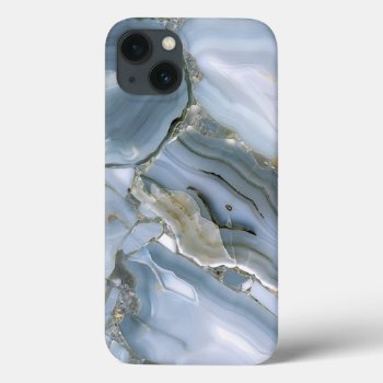 Blue Agate Iphone 13 Case by FantasyCases at Zazzle