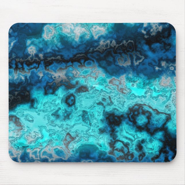 Blue Agate Mouse Pad (Front)