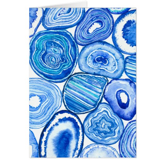 Blue agate slices (Front)