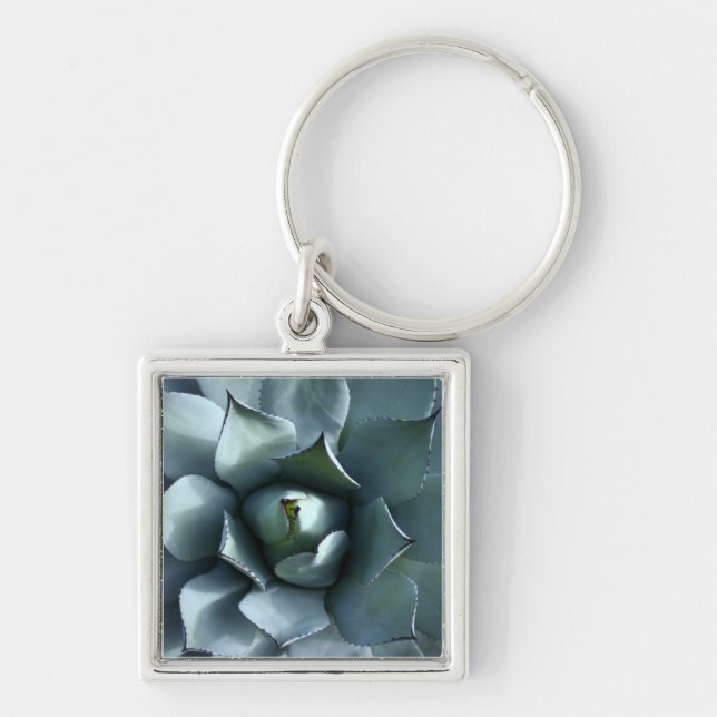 blue agave keychain (Front)