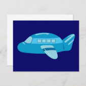 Blue Airplane (Front/Back)