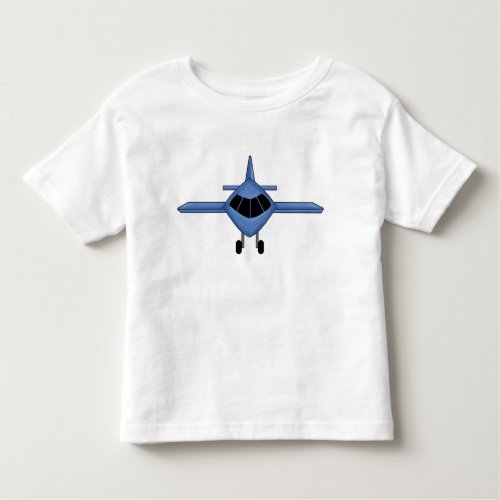 Blue Airplane Toddler T_shirt