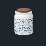 Blue Airplanes candy jar<br><div class="desc">Blue Airplanes - Original illustration by SilviaNeto</div>