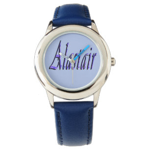 Blue Alastair Name Logo, Watch