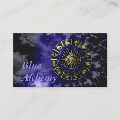 Blue Alchemy Astrology Business Card