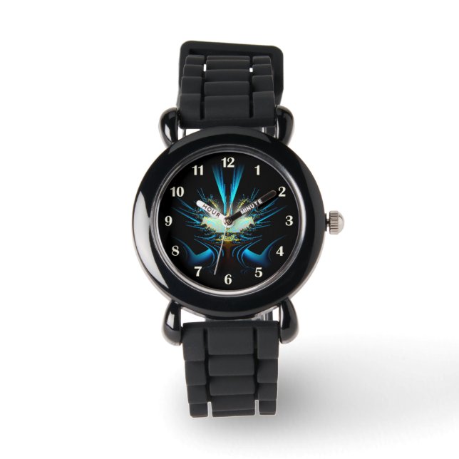 Blue Alien Kids Watch (Front)
