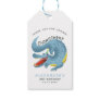 Blue Alligator Birthday Party Favor Gift Tags
