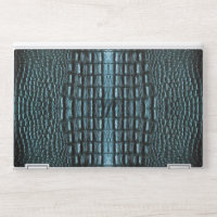 Blue Alligator Leather 