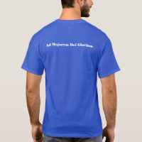 Blue AMDG T-Shirt