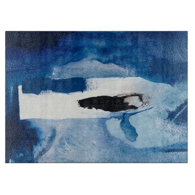 Blue Amore II Cutting Board (Front)