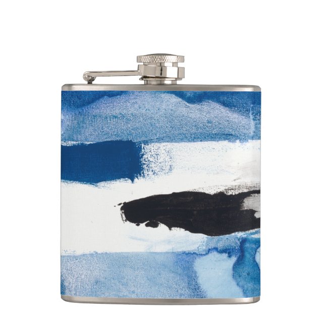 Blue Amore II Flask (Front)