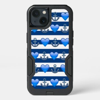 Blue Anchor Emoji Iphone 6/6s Otterbox Case by BryBry07 at Zazzle